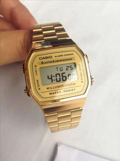 Reloj Casio Vintage Digital Dorado Unisex