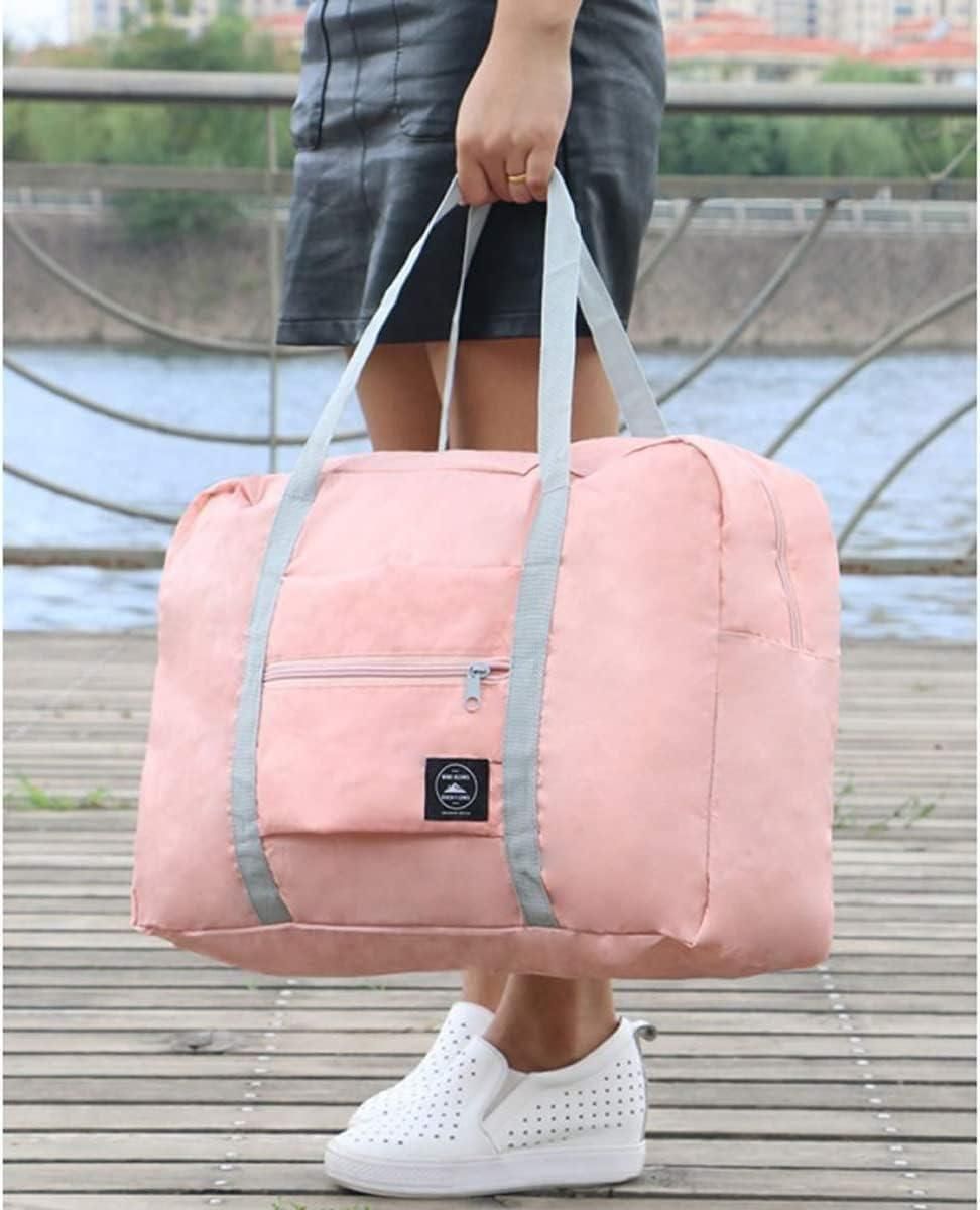 Faltbare Reisetasche, Tragetasche, leicht, wasserdicht, Seesack (1 Stück)