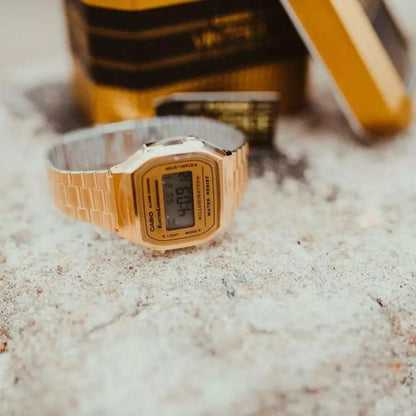 Reloj Casio Vintage Digital Dorado Unisex