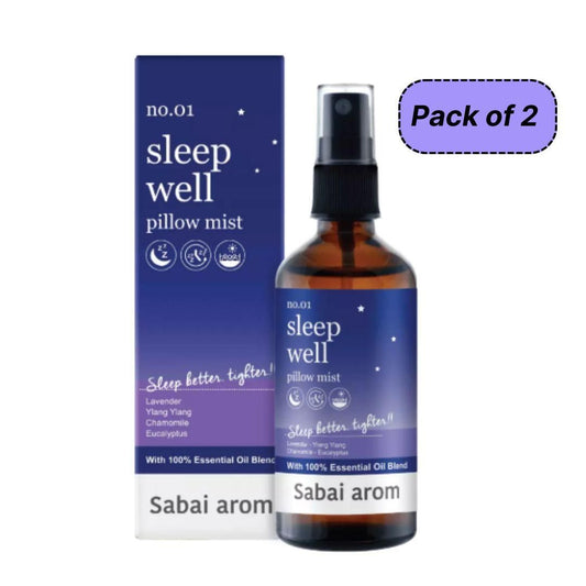 Bruma para almohadas Sleep Well 100 ml (paquete de 2)