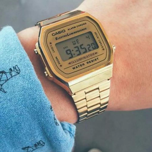 Reloj Casio Vintage Digital Dorado Unisex