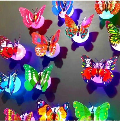 3DButterfly-LED-Licht für die Heimdekoration (3er-Pack)